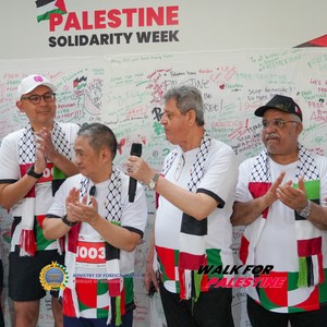 Race photo from WALK FOR PALESTINE