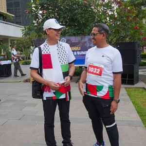 Race photo from WALK FOR PALESTINE