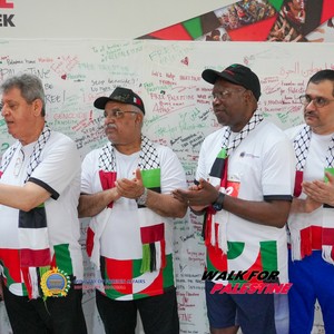 Race photo from WALK FOR PALESTINE