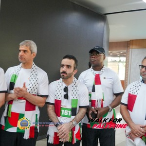Race photo from WALK FOR PALESTINE