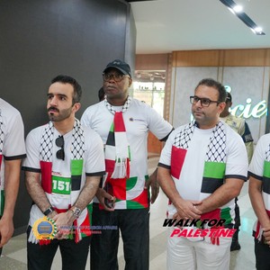 Race photo from WALK FOR PALESTINE