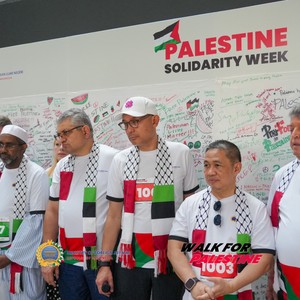 Race photo from WALK FOR PALESTINE