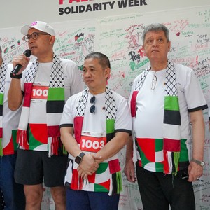 Race photo from WALK FOR PALESTINE
