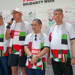 Race photo from WALK FOR PALESTINE
