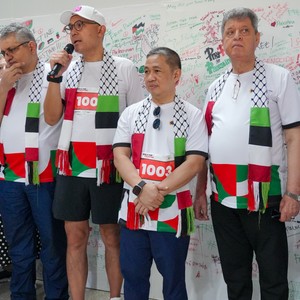 Race photo from WALK FOR PALESTINE