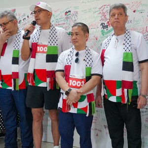 Race photo from WALK FOR PALESTINE