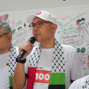 Race photo from WALK FOR PALESTINE