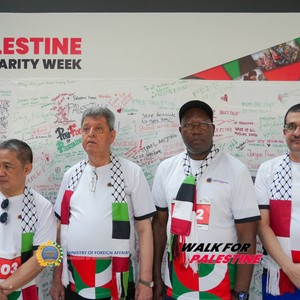 Race photo from WALK FOR PALESTINE