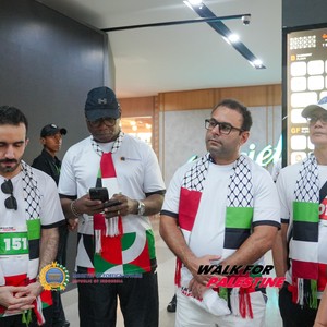 Race photo from WALK FOR PALESTINE