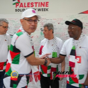 Race photo from WALK FOR PALESTINE