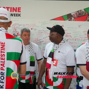 Race photo from WALK FOR PALESTINE