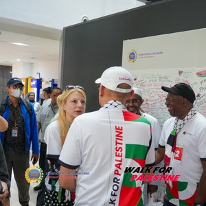 Race photo from WALK FOR PALESTINE