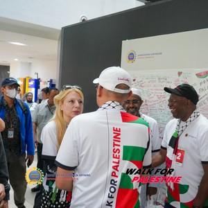 Race photo from WALK FOR PALESTINE
