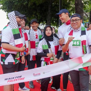 Race photo from WALK FOR PALESTINE
