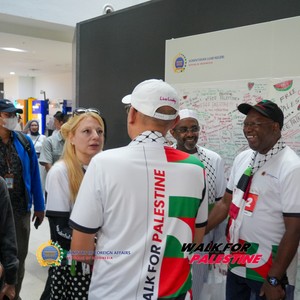 Race photo from WALK FOR PALESTINE