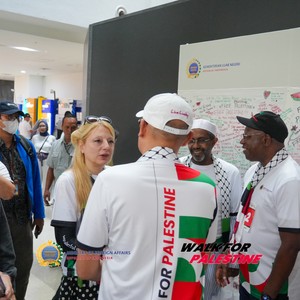 Race photo from WALK FOR PALESTINE