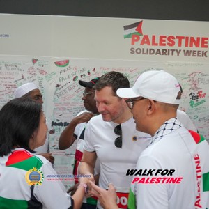 Race photo from WALK FOR PALESTINE