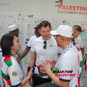 Race photo from WALK FOR PALESTINE