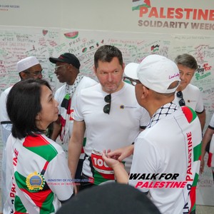 Race photo from WALK FOR PALESTINE