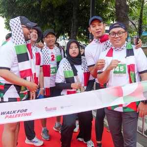 Race photo from WALK FOR PALESTINE
