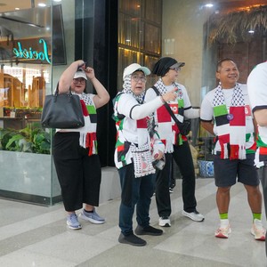 Race photo from WALK FOR PALESTINE