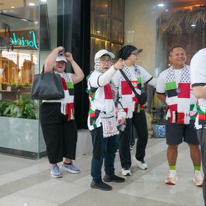 Race photo from WALK FOR PALESTINE