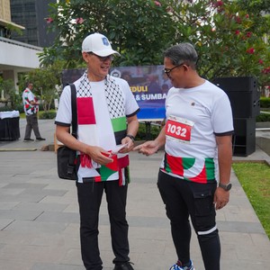Race photo from WALK FOR PALESTINE