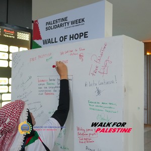 Race photo from WALK FOR PALESTINE