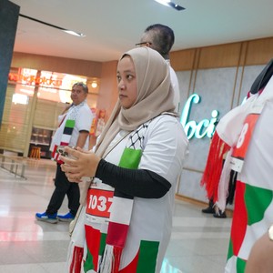 Race photo from WALK FOR PALESTINE