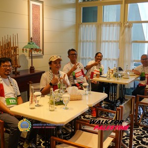 Race photo from WALK FOR PALESTINE