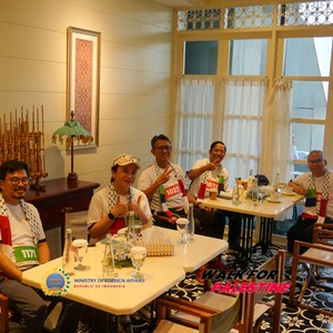 Race photo from WALK FOR PALESTINE