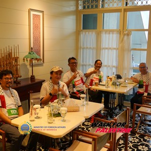 Race photo from WALK FOR PALESTINE