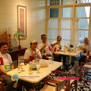 Race photo from WALK FOR PALESTINE