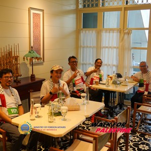 Race photo from WALK FOR PALESTINE