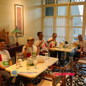 Race photo from WALK FOR PALESTINE