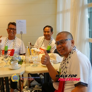 Race photo from WALK FOR PALESTINE