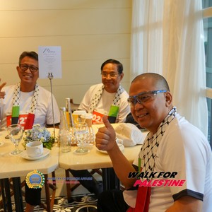 Race photo from WALK FOR PALESTINE