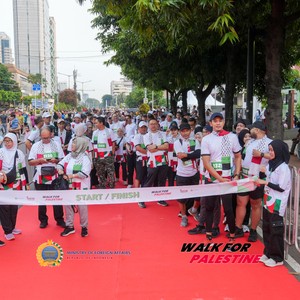 Race photo from WALK FOR PALESTINE