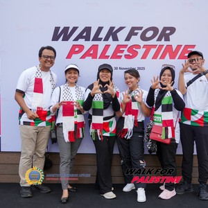 Race photo from WALK FOR PALESTINE
