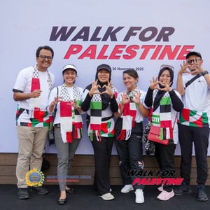 Race photo from WALK FOR PALESTINE