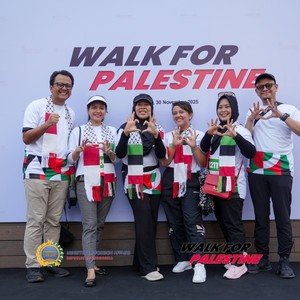 Race photo from WALK FOR PALESTINE