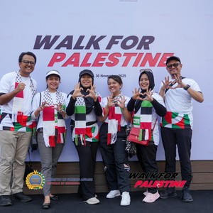 Race photo from WALK FOR PALESTINE