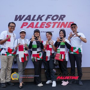Race photo from WALK FOR PALESTINE