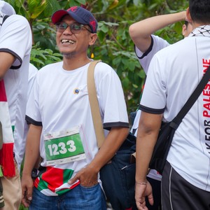 Race photo from WALK FOR PALESTINE