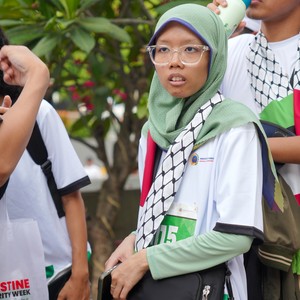 Race photo from WALK FOR PALESTINE