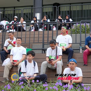 Race photo from WALK FOR PALESTINE