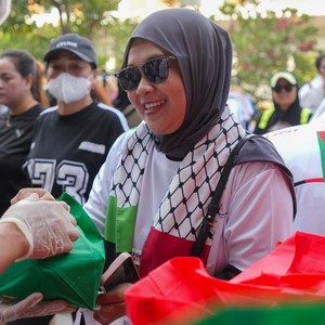 Race photo from WALK FOR PALESTINE