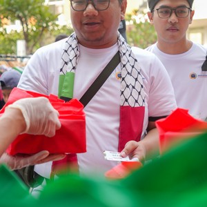 Race photo from WALK FOR PALESTINE