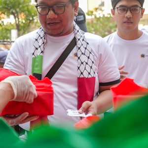 Race photo from WALK FOR PALESTINE