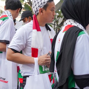 Race photo from WALK FOR PALESTINE